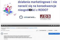 VIDEO - Jak prawidłowo prowadzić działania marketingowe i nie narazić się na konsekwencje niezgodności z RODO? - zapis webinaru z dnia 27 stycznia 2022 roku