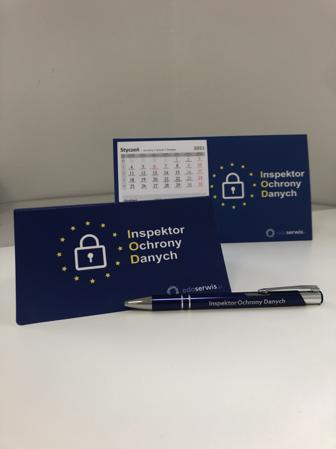 Zestaw biurkowy Inspektora Ochrony Danych